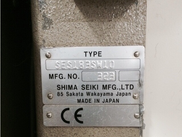 Плосковязальная машина Shima Seiki SES183-SW 2001 год-MFG_номер